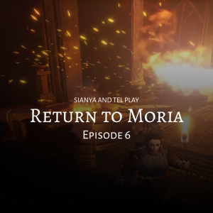 Return to Moria Deeps cavern with dark vertical descent and eerie lighting